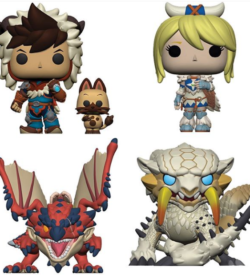 FUNKO POP SET COMPLETO MONSTER HUNTER