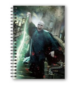 QUADERNO Harry Potter Notebook with 3D-Effect Voldemort Poster