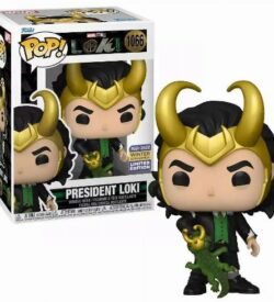 Funko POP! Marvel: Loki - President Loki (Bitten) #1066 (Winter Convention 2022 Exclusive)