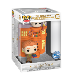 Funko POP Deluxe: Harry Potter  Fred Weasley with Weasleys' Wizard Wheezes #158 (Exclusive)