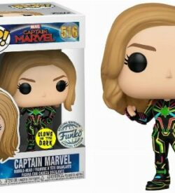 Funko POP! Marvel - Captain Marvel Neon Suit (GITD) #516 (Exclusive)