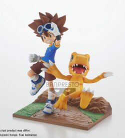 Digimon Adventure Adventure Archives DXF PVC Statue Taichi & Agumon PRE ORDER