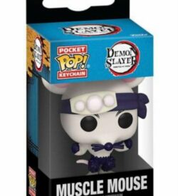 Funko Pocket POP! Keychain Demon Slayer: Kimetsu no Yaiba - Muscle Mouse PRE ORDER 04-2024