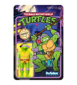 ACTION FIGURE REACTION LE TARTARUGHE NINJA DONATELLO WAVE 7