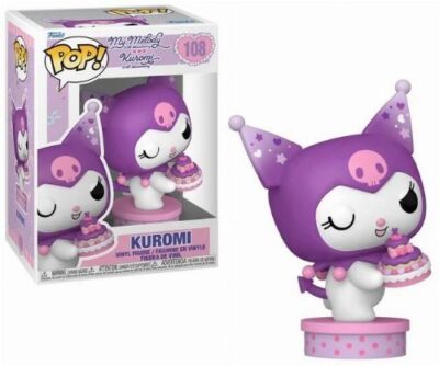Funko POP! Sanrio: Hello Kitty and Friends - Kuromi with Cake (20th Anniversary) #108