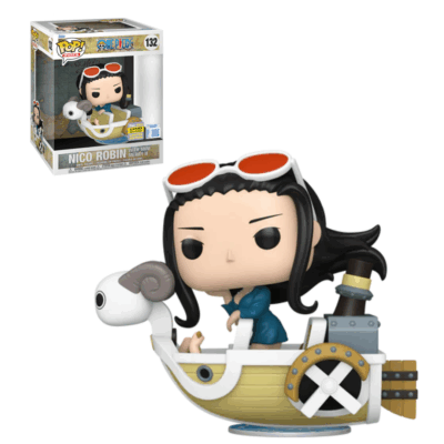 Funko Pop! One Piece - Nico Robin With Mini Merry II (Exclusive) #132