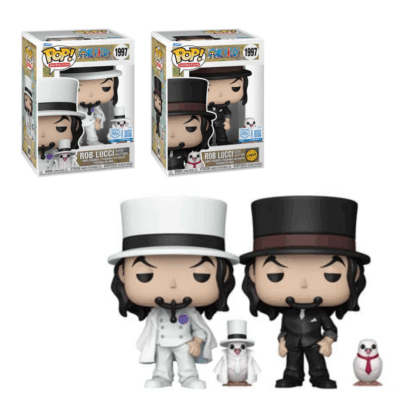 Funko POP! One Piece - Rob Lucci with Hattori & Chase #1997 (Exclusive)